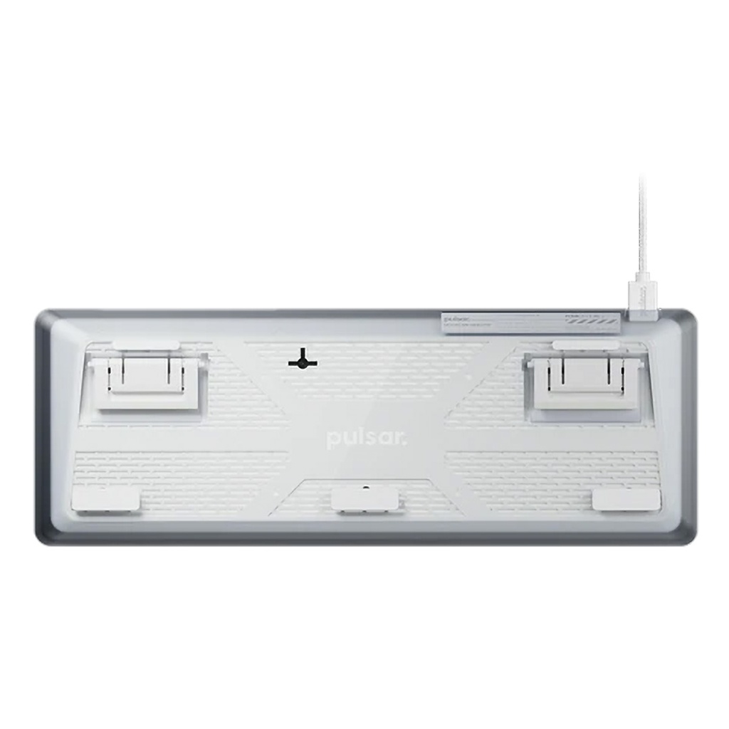 Pulsar PCMK 3 HE 60% Mechnical Keyboard ANSI White
