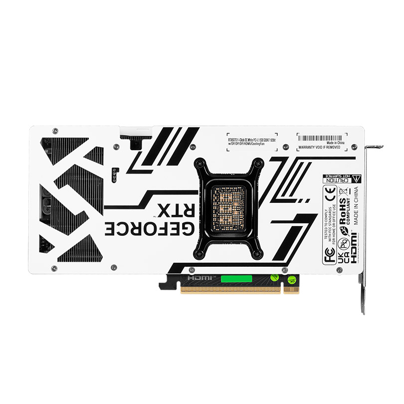 Galax GeForce RTX5070 12GB GDDR7 192BIT White Graphic Card