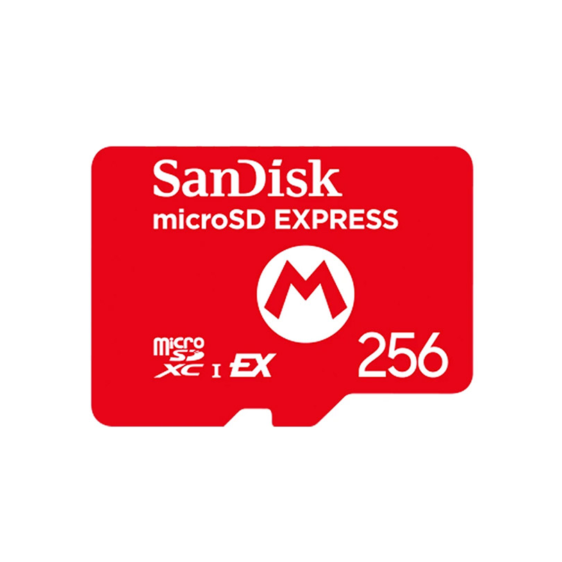 SanDisk 256GB microSD Express Card for Nintendo Switch 2