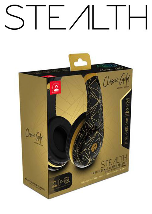 PS4 Classic Gold Wired Gaming Headset (Stealth)