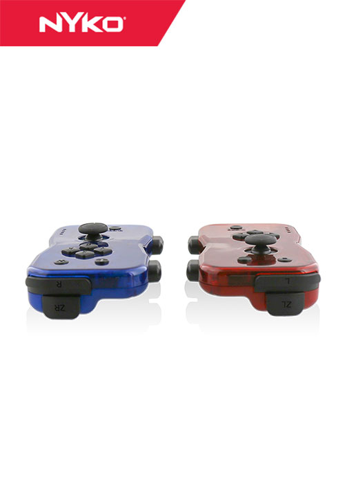 NS Joy-Con Dualies - Pair of Motion Controllers - Red/Blue (Nyko)