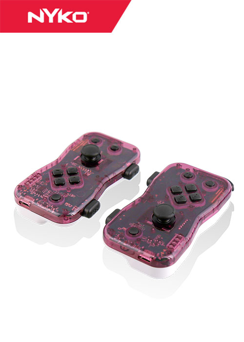 NS Joy-Con Dualies - Pair of Motion Controllers - Purple/White (Nyko)