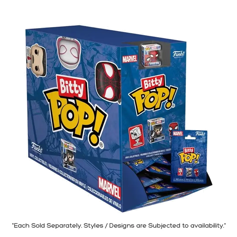 Bitty Pop! Marvel Spider-Man Singles Mystery Pack 1.webp