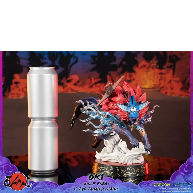 First 4 Figures Okami - Oki Wolf Form Standard Edition Figurine 7.webp