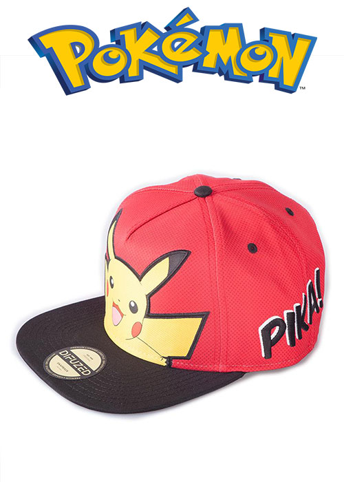 Pokémon -  Pikachu PopArt Snapback Cap