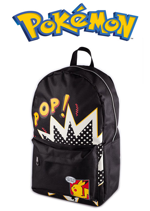 Pokémon - Pop Black Screen Printed Backpack