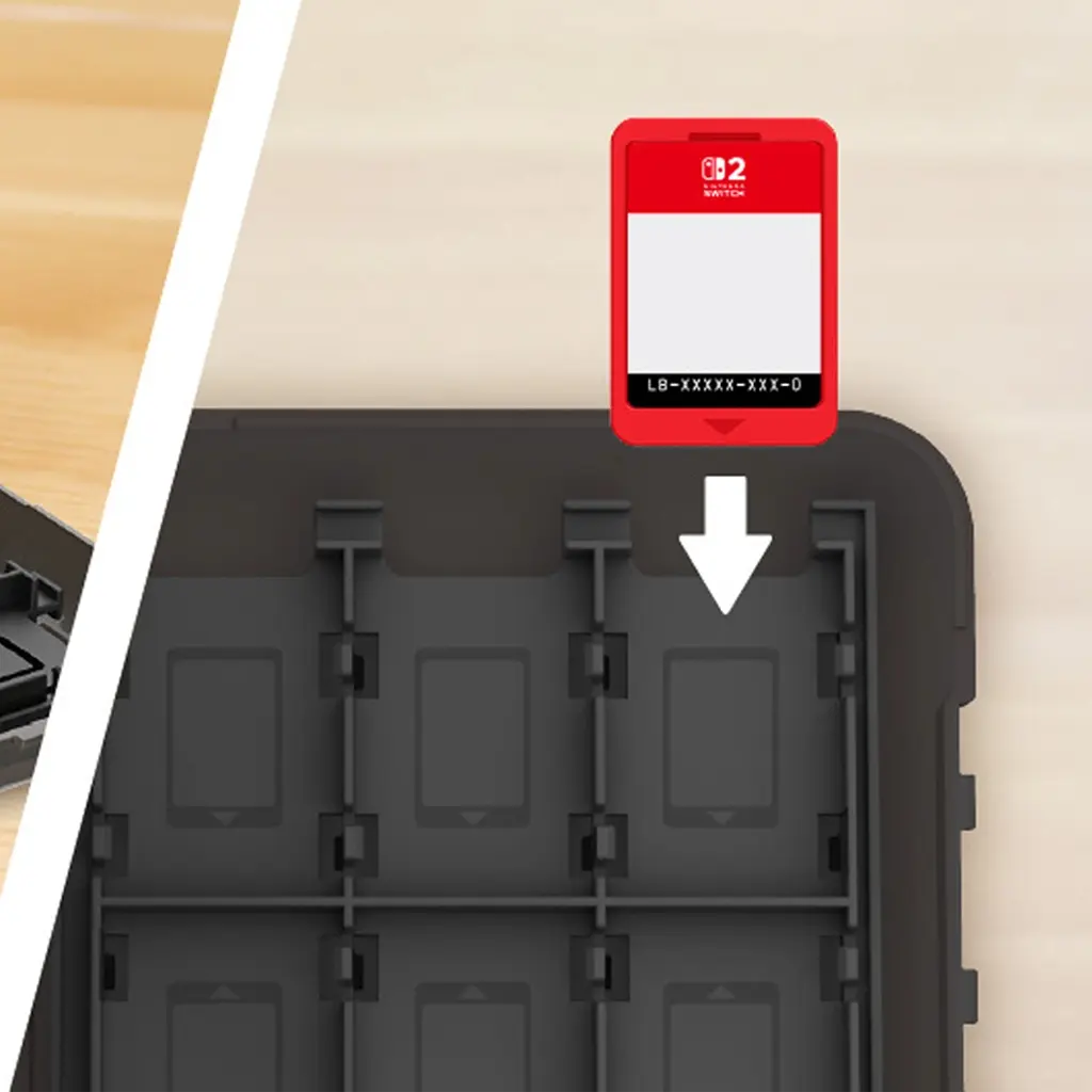 701608 Hori Switch 2 Game Cardcase 24 Black 6.webp