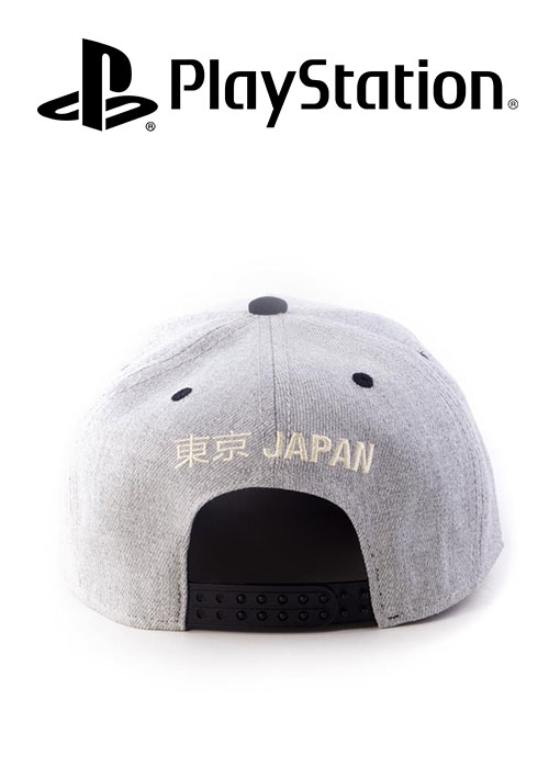 Playstation - Biker Japanese Controller Snapback Cap