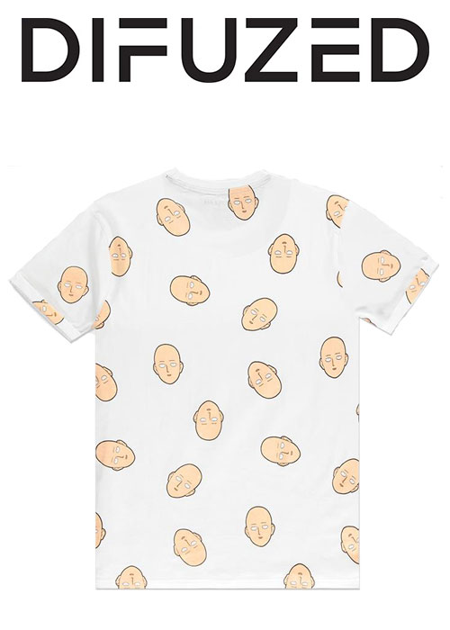 One Punch Man - AOP Saitama - Men's T-shirt - XL