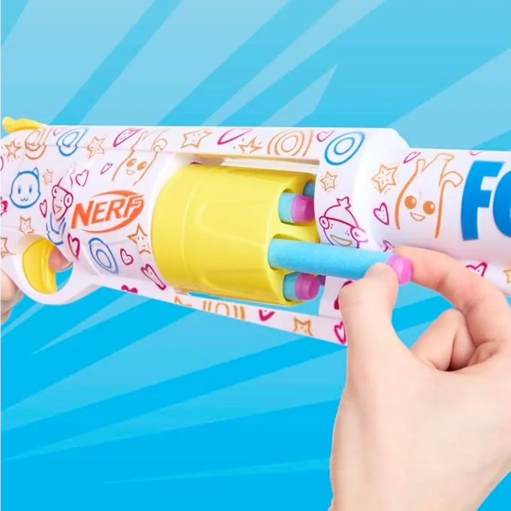 [702099] HASBRO Nerf Fortnite Frenz 4 Ever Blaster Gun 4.webp