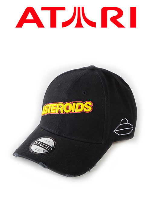 Atari - Asteroids - 3D Logo Men's Adjustable Cap (TBD)
