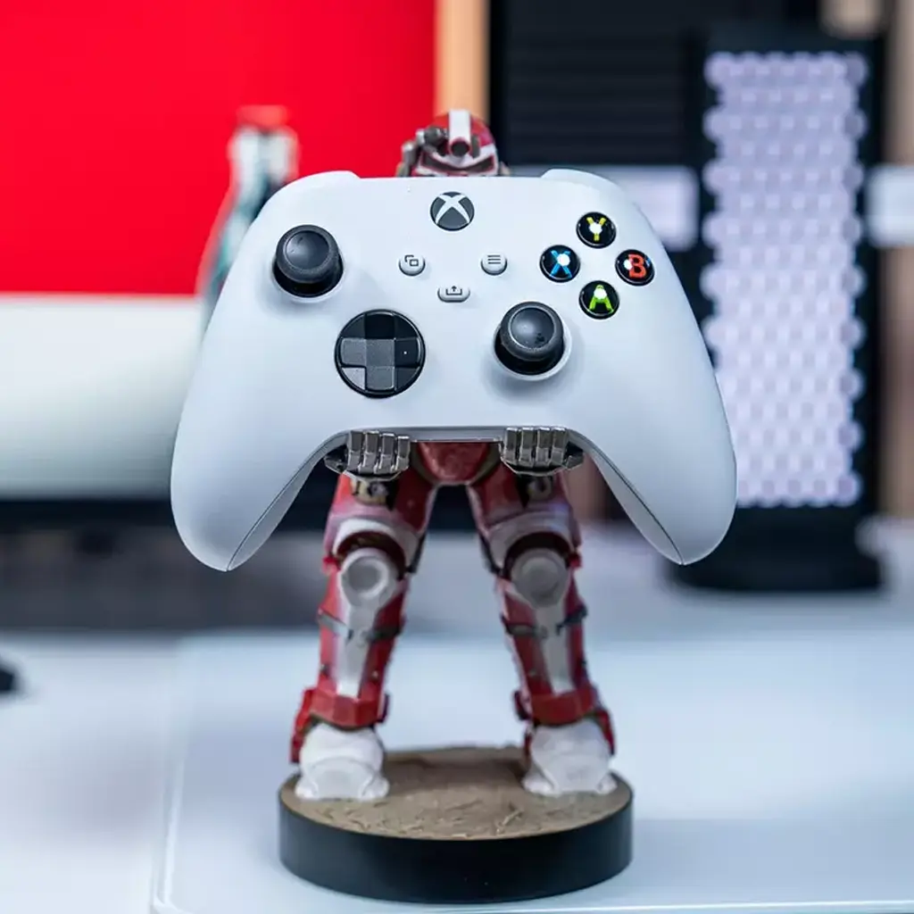[702457] Cable Guys Fallout Nuka Cola Power Armor Mobile & Controller Holder 3.webp