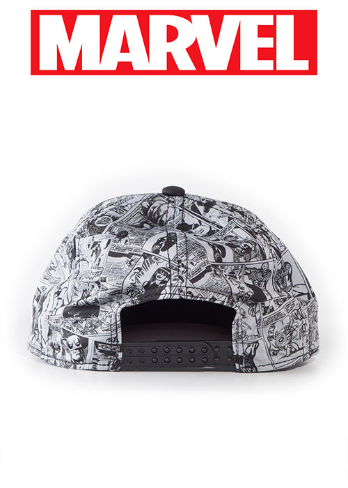 Marvel Comics - AOP Snapback Cap