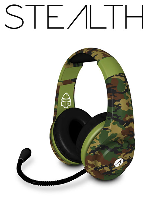 XP-Cruiser Multi Format Wireless Gaming Headset - Woodland Camo (Stealth)