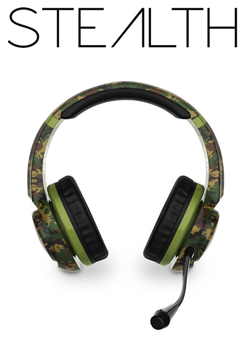 XP-Cruiser Multi Format Wireless Gaming Headset - Woodland Camo (Stealth)