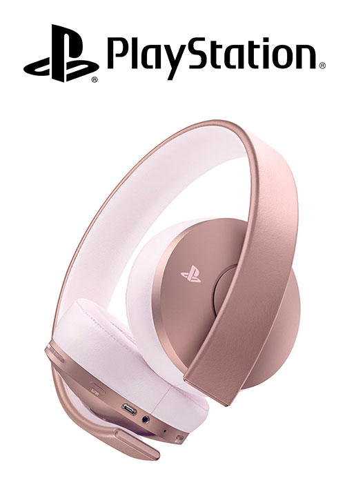 PS4 Headset Wireless Stereo 2.0 Rose Gold V2