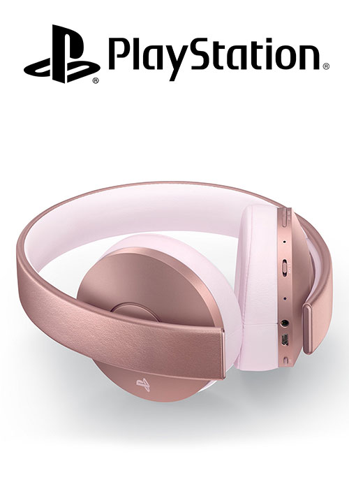 PS4 Headset Wireless Stereo 2.0 Rose Gold V2
