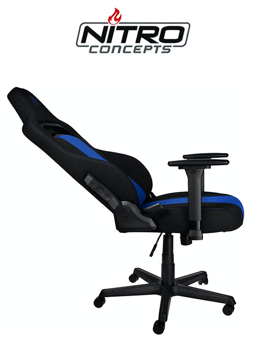 Nitro Concepts E250 Gaming Chair - Black/Blue