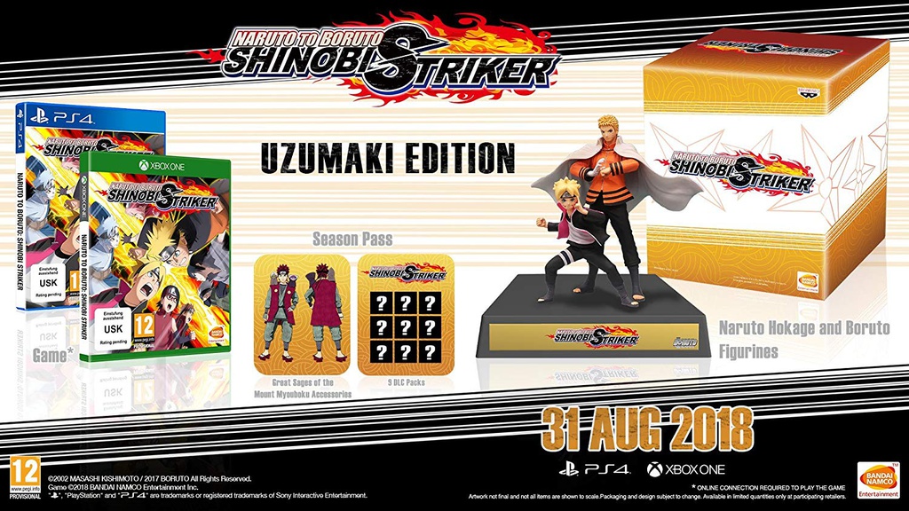 PS4 Naruto to Boruto: Shinobi Striker Collector's Edition R2