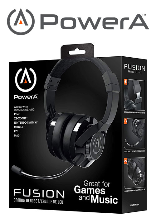 Power A Fusion Wired Headset with Detachable Mic