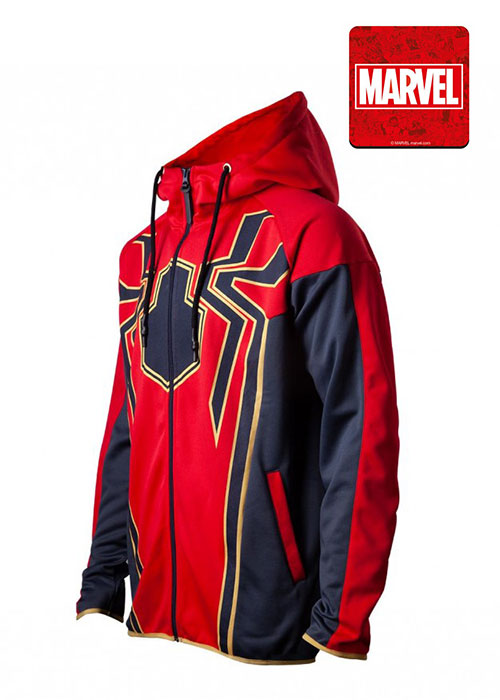 Avengers: Infinity War - Iron Spider Technical Men's Hoodie - Red - L