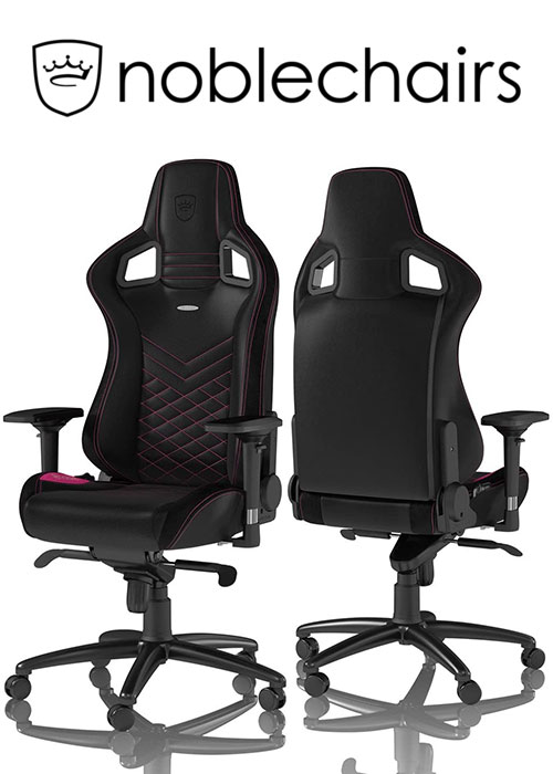 Noblechairs EPIC Series - Black/Pink