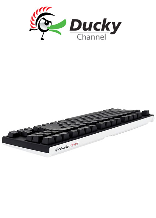 Ducky One 2 TKL RGB Gaming Keyboard - Silent Red Switch