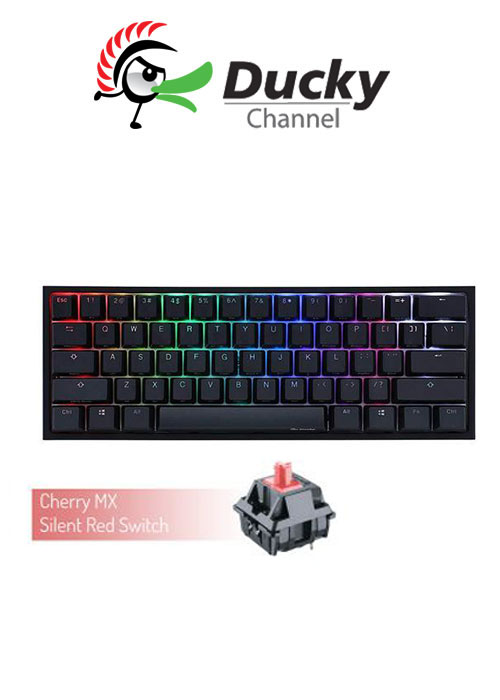 Ducky One 2 Mini V2 RGB (Cherry MX Silent, US)