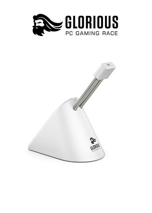 Glorious Model O RGB Gaming Mouse - Matte White + Free Bungee
