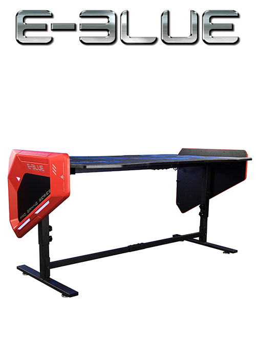 E-Blue EGT003 HIGHT ADJUSTABLE  RGB GAMING DESK