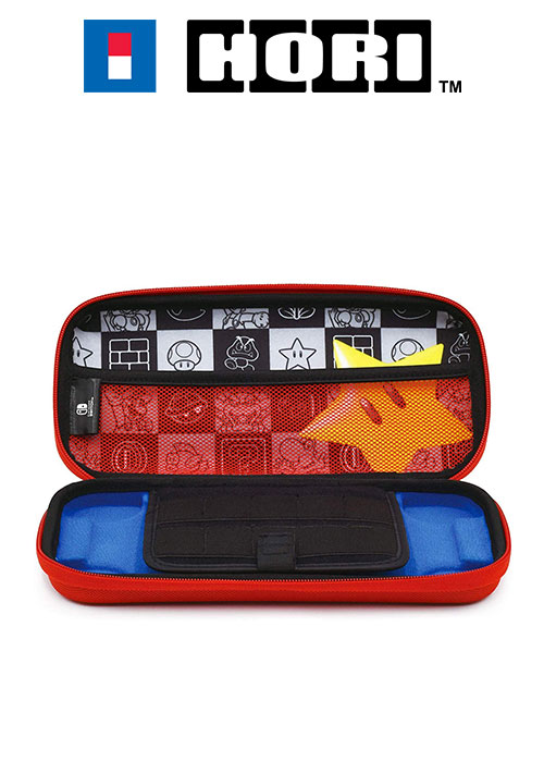 NS HORI Officially Licensed - Premium Vault Case (Mario)