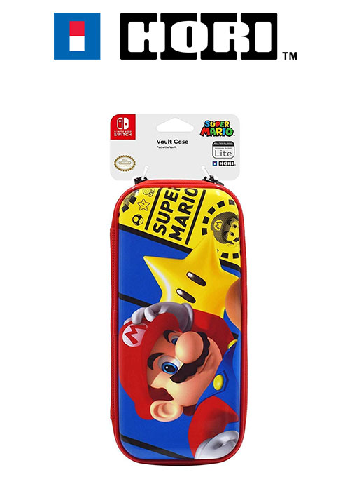 NS HORI Officially Licensed - Premium Vault Case (Mario)