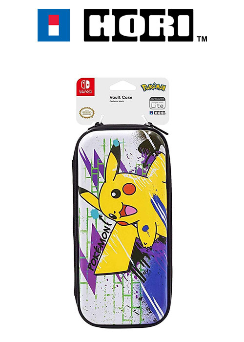 NS HORI Officially Licensed - Premium Vault Case (Pikachu)