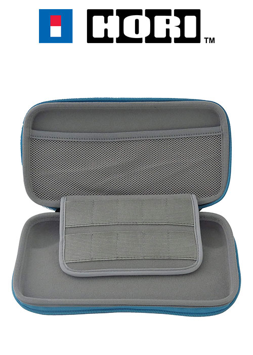 NS Lite HORI Officially Licensed - Slim Tough Pouch (Blue)
