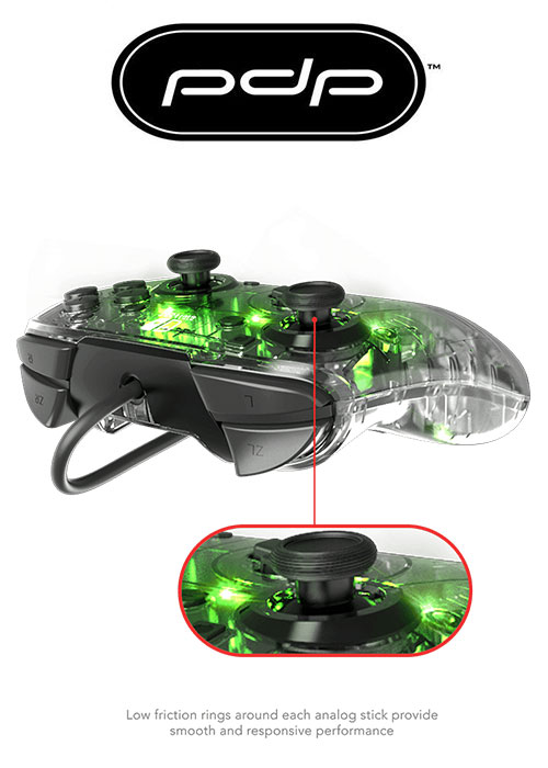 NS PDP Afterglow Deluxe+ Wired Controller