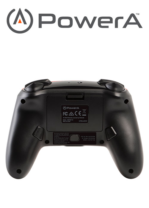NS PowerA Enhanced Wireless Switch Controller - Red