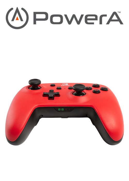 NS PowerA Enhanced Wireless Switch Controller - Red