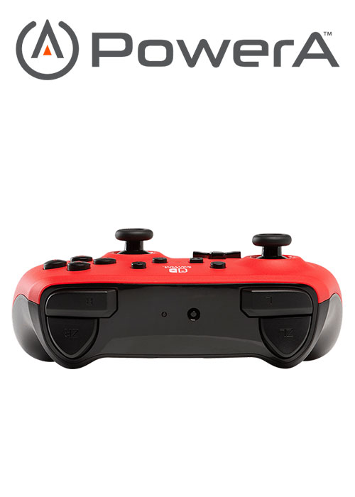 NS PowerA Enhanced Wireless Switch Controller - Red