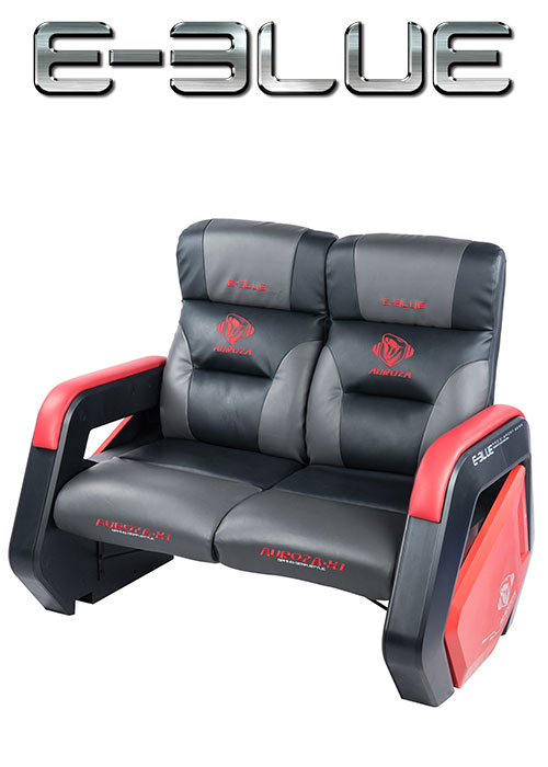 Auroza Gaming Double Sofa EEC335 with Movable Scroll Casters