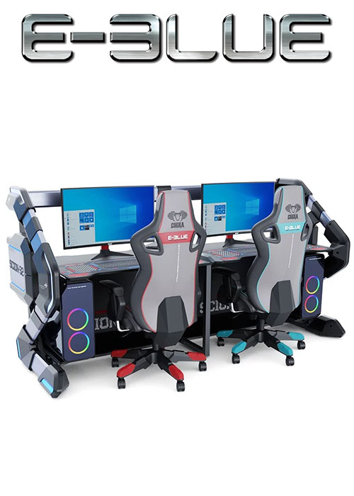 SCION-32 Couple Desk Gaming Station EGT592 - RGB Gaming Station