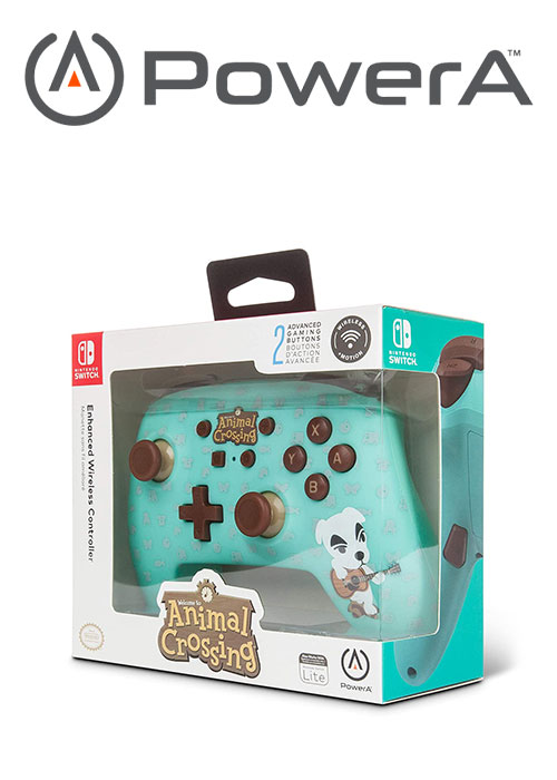 NS PowerA Enhanced Wireless Controller – Animal Crossing