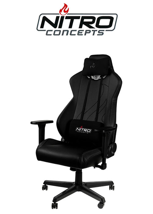Nitro Concepts S300 EX - Stealth Black Gaming chair