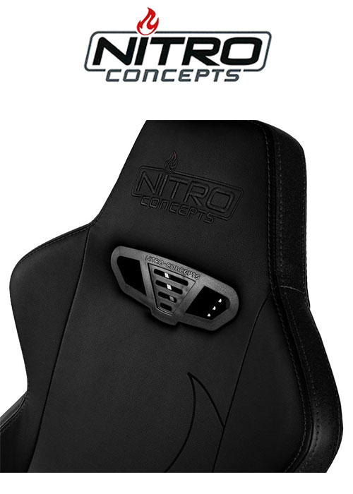 Nitro Concepts S300 EX - Stealth Black Gaming chair