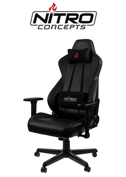 Nitro Concepts S300 EX - Carbon Black Gaming chair