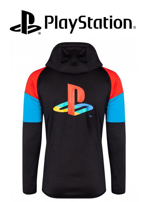 Playstation - Color Zipper Men's Hoodie - L