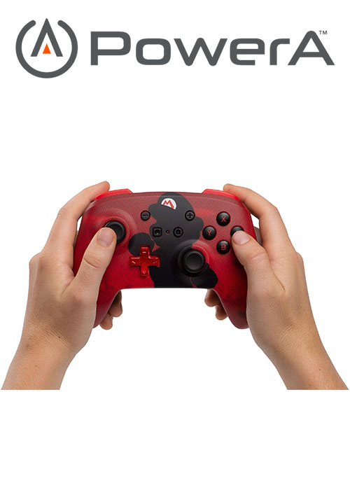 NS PowerA Enhanced Wireless Switch Controller - Mario