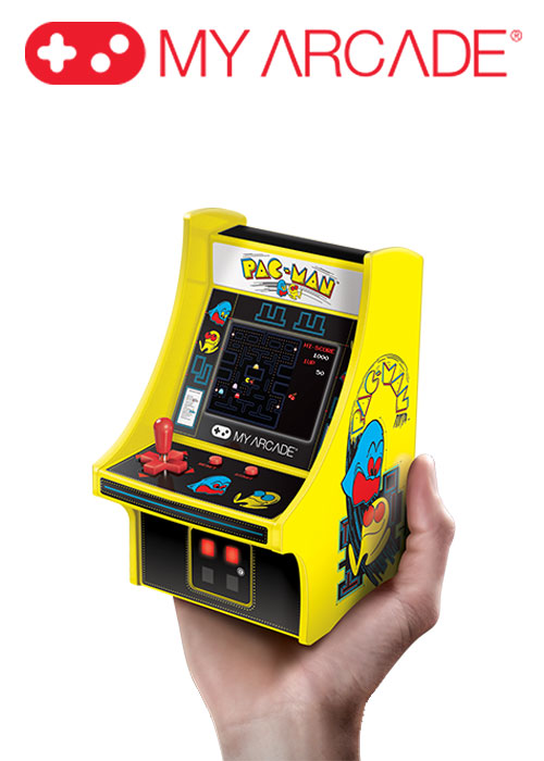 6.75" COLLECTIBLE RETRO PAC-MAN MICRO PLAYER