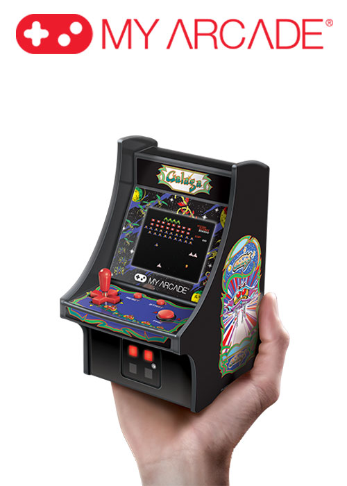 6.75" COLLECTIBLE RETRO GALAGA MICRO PLAYER
