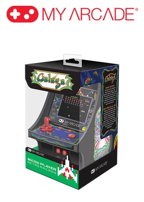 6.75" COLLECTIBLE RETRO GALAGA MICRO PLAYER