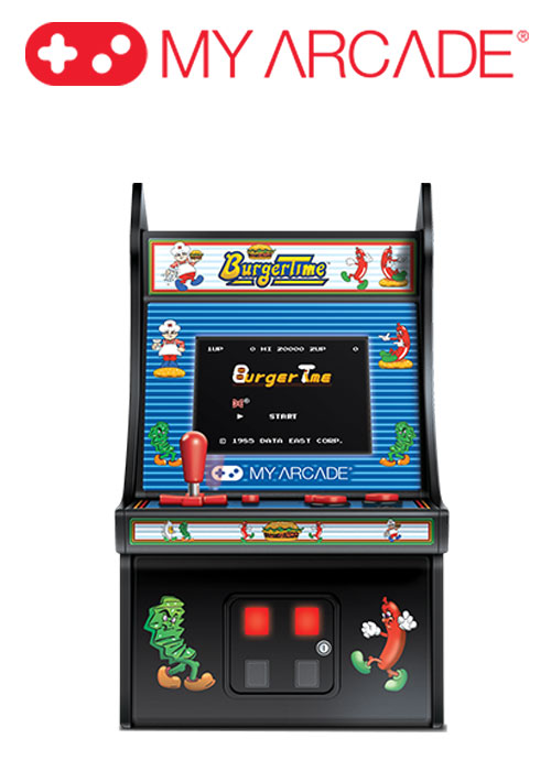 6.75" COLLECTIBLE RETRO BURGERTIME MICRO PLAYER